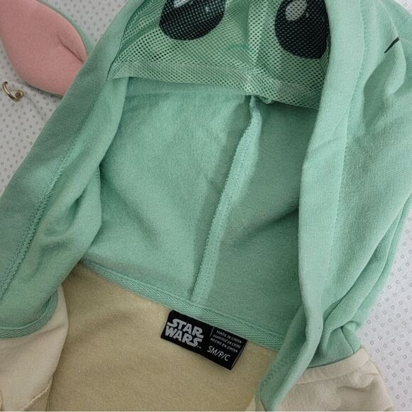 Star Wars Mandalorian Baby Yoda Hoodie Youth Size Small /PC NEW WITH TAGS - Picture 14 of 14
